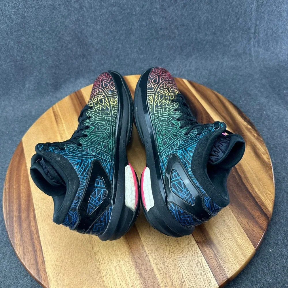 Adidas Boost Shoes Crazy Light Black Multi C75907 Sneakers US 8